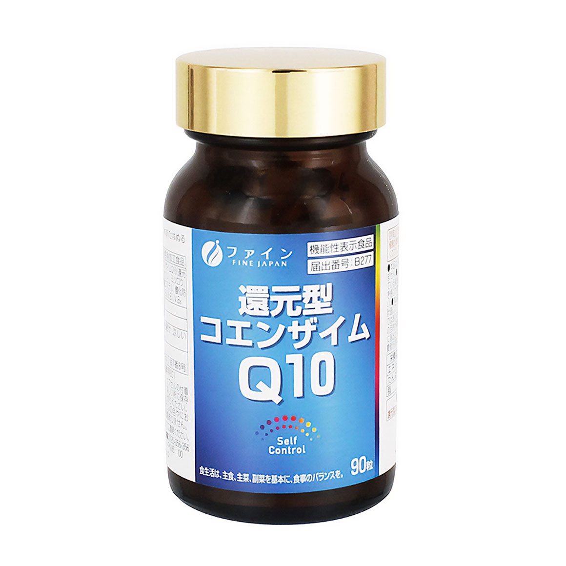 Коензим Q10 Fine Japan Coenzyme Q10 активна форма, 90 капсул